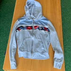 Brand Pink zip up hoodie